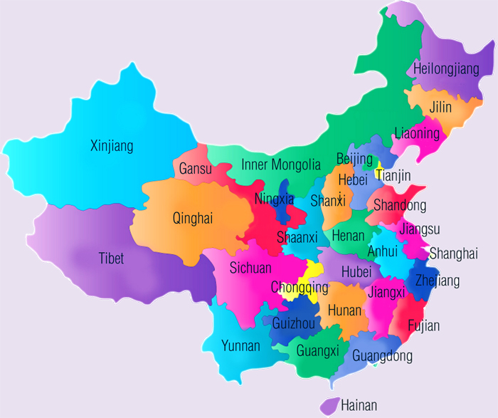 מחוזות סין